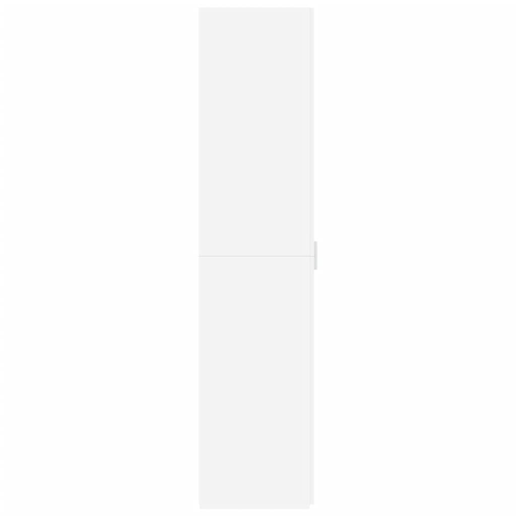 Highboard White 40x42.5x185 cm Engineered Wood